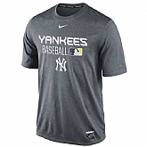 New York Yankees Nike Legend Team Issue Performance WEM T-Shirt - Charcoal,baseball caps,new era cap wholesale,wholesale hats